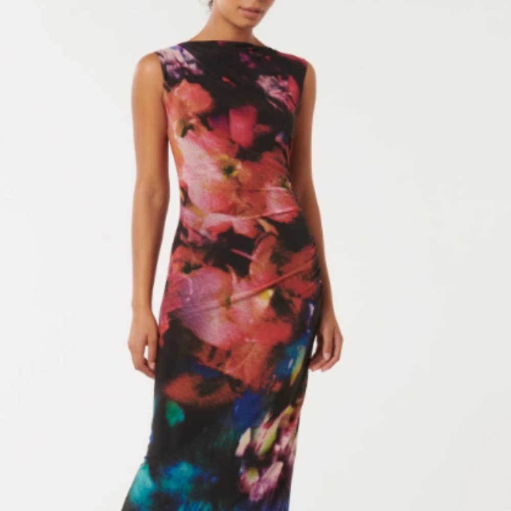 Evernew Melbourne Ally Sleeveless Mesh Midi NWT 8